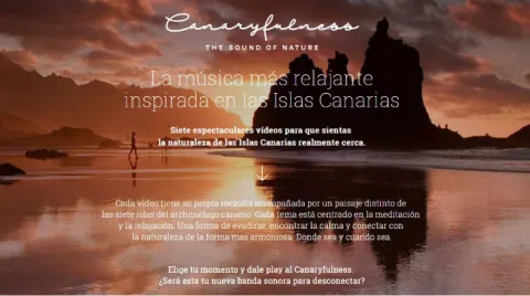 Canaryfulness, la nueva acción promocional de Islas Canarias para practicar el mindfulness