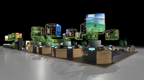Stand de Islas Canarias en ITB 2024