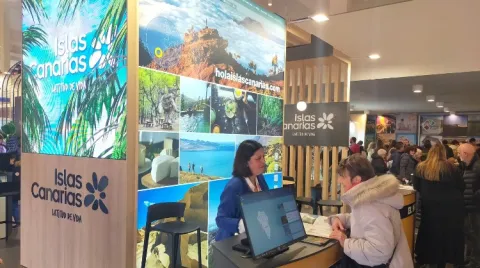 Islas Canarias en la feria Navartur, Pamplona