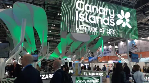 Pabellón de Islas Canarias en la World Travel Market (WTM) 2019