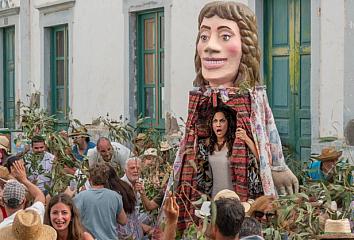 Secuencia de la película "A una isla de ti", rodada en Canarias