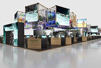 Stand de Islas Canarias en la World Travel Market (WTM) 2022