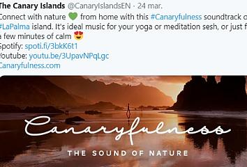 Some of the content posted on social media by the Canary Islands during the days of confinement due to the coronavirus crisis