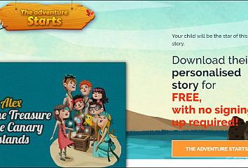 The Canary Islands participate in World Book Day with an original personalised story for children 