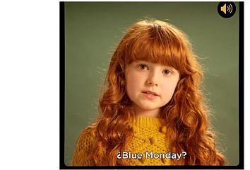 Fotograma del vídeo de la campaña de Islas Canarias para desmentir el Blue Monday 