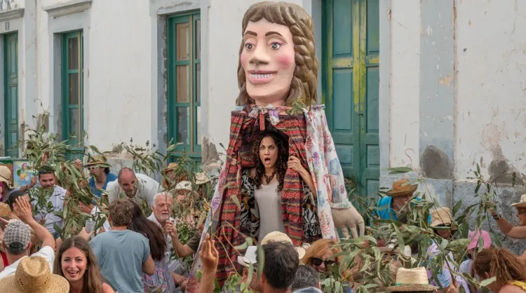 Secuencia de la película "A una isla de ti", rodada en Canarias