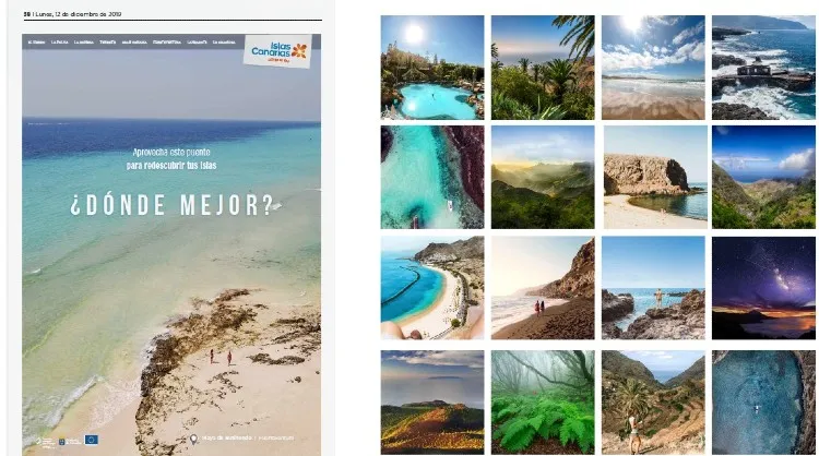 Imagen de la campaña de turismo interno «Islas Canarias, ¿dónde mejor?»
