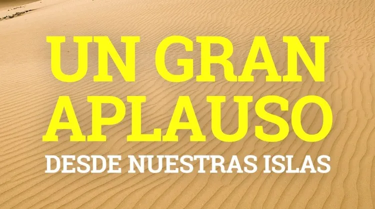 Imagen de una de las acciones de Islas Canarias durante la crisis sanitaria del coronavirus