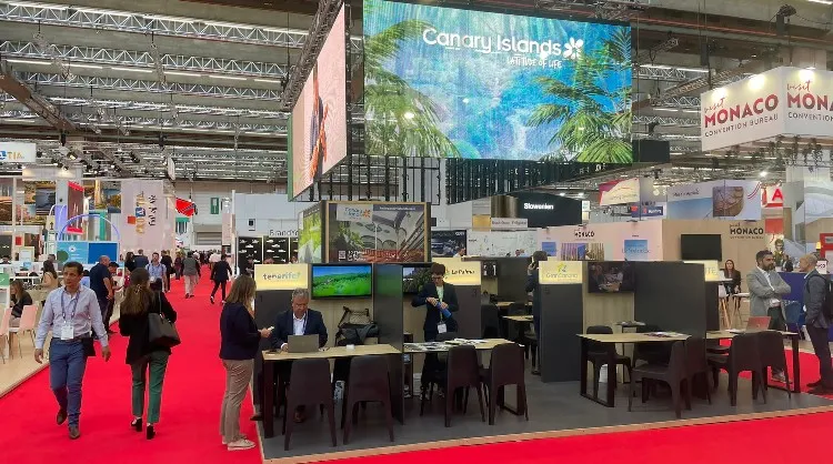 Estand de Islas Canarias en IMEX 2024