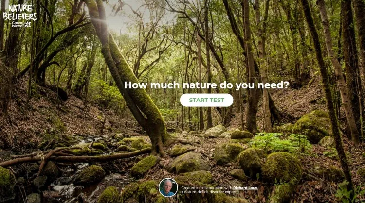 Nature Believers, one of the campaigns by Islas Canarias developed in January and February 2020