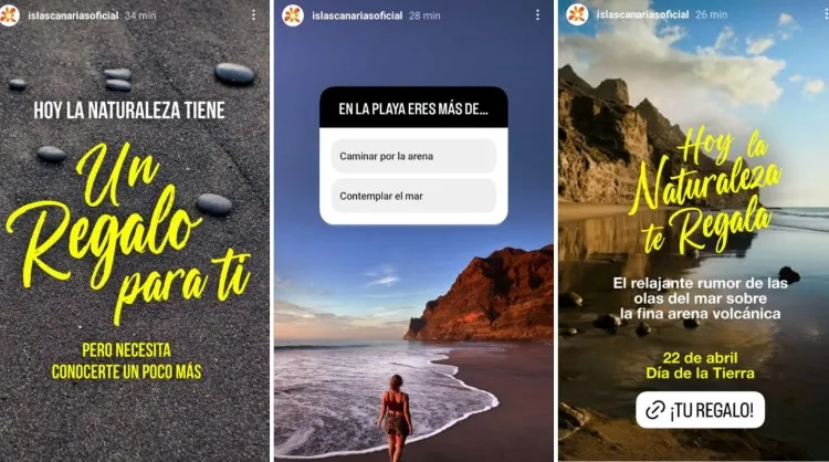 Imágenes de uno de los stories del Día de la Tierra 2025