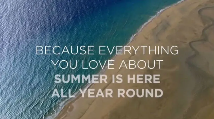Campaign “Welcome Summer”, Islas Canarias